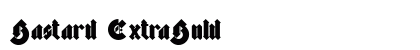 Bastard ExtraBold Preview