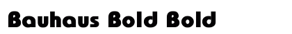 Bauhaus Bold Bold Preview