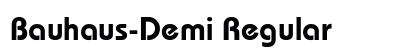 Bauhaus-Demi Regular preview