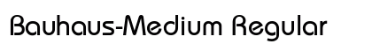 Bauhaus-Medium Regular preview