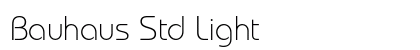 Bauhaus Std Light Preview
