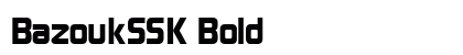 BazoukSSK Bold preview
