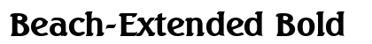 Beach-Extended Bold preview