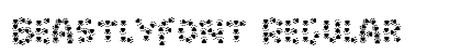 BeastlyFont Regular preview