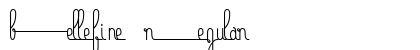 Bellefine Regular preview