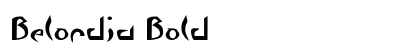 Belordia Bold preview