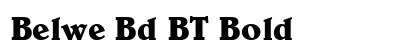 Belwe Bd BT Bold preview