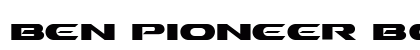 Ben Pioneer Bold preview