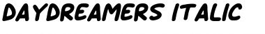 Daydreamers Italic Font