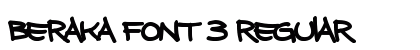 Beraka Font 3 Regular preview
