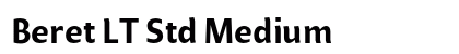 Beret LT Std Medium Preview
