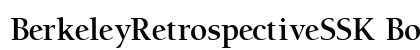 BerkeleyRetrospectiveSSK Bold preview