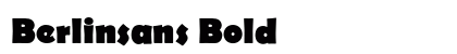 Berlinsans Bold preview
