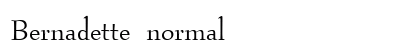 Bernadette normal preview