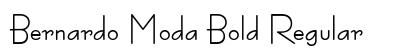 Bernardo Moda Bold Regular preview