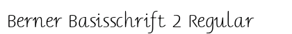 Berner Basisschrift 2 Regular preview