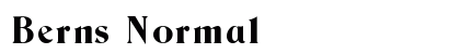 Berns Normal preview