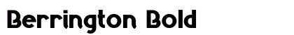Berrington Bold preview