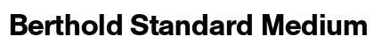 Berthold Standard Medium Regular preview
