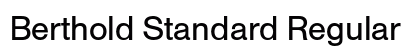 Berthold Standard Regular preview