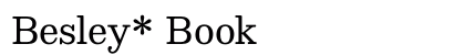 Besley* Book preview