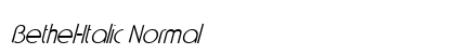 Bethel-Italic Normal preview