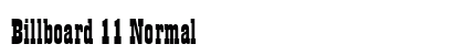 Billboard 11 Normal preview