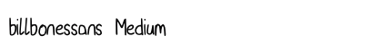 billbonessans Medium preview