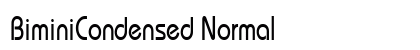 BiminiCondensed Normal preview
