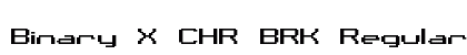 Binary X CHR BRK Regular preview