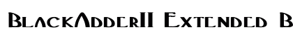 BlackAdderII Extended Bold Regular preview