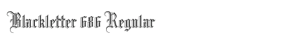 Blackletter 686 Regular preview