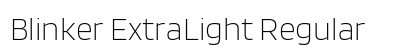 Blinker ExtraLight Regular preview