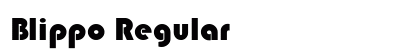 Blippo Regular Preview