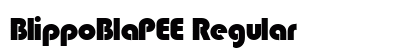 BlippoBlaPEE Regular preview