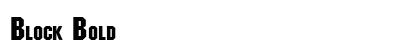 Block Bold preview