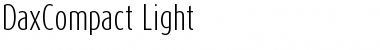 Download DaxCompact-Light Font