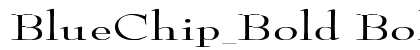 BlueChip_Bold Bold preview