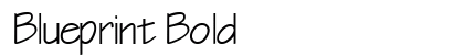 Blueprint Bold preview