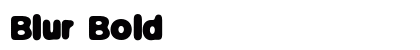 Blur Bold preview