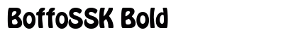 BoffoSSK Bold preview
