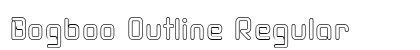Bogboo Outline Regular preview