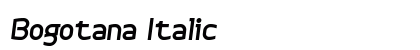 Bogotana Italic preview
