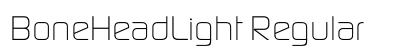 BoneHeadLight Regular preview
