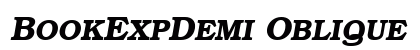 BookExpDemi Oblique preview
