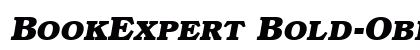 BookExpert Bold-Oblique Preview
