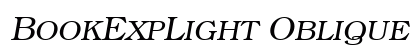 BookExpLight Oblique preview