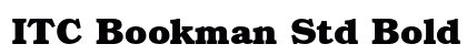 ITC Bookman Std Bold preview