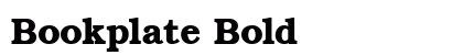 Bookplate Bold preview