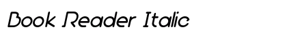 Book Reader Italic preview